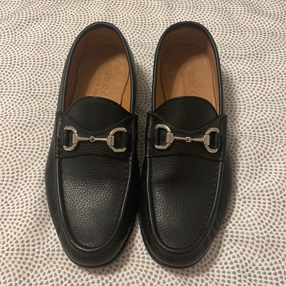 Black Gucci Loafers Men’s Size US 5.5